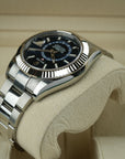 Rolex Sky-Dweller 326934 Blue Dial 42mm left upper lug case