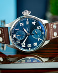IWC Big Pilot Monopusher Le Petit Prince Blue 46mm front