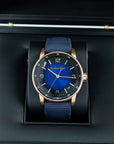 Audemars Piguet Code 11.59 Smoked Blue Dial Rose Gold 15210OR.OO.A028CR.01 case