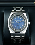 Audemars Piguet Royal Oak Jumbo Extra Thin Blue 15202IP 39mm Titanium Platinum