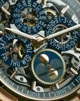 Vacheron Constantic Overseas Perpetual Calendar Ultra Thin Skeleton 4300V/220R-B642 dial