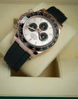 Rolex Daytona 126515LN case oysterflex left upper