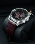Audemars Piguet Code 11.59 Chronograph Burgundy case lug lower right