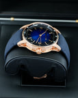 Audemars Piguet Code 11.59 Smoked Blue Dial Rose Gold 15210OR.OO.A028CR.01 case strap crown