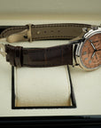 Patek Philippe Complications Salmon 41mm 5172G-010 white gold strap brown