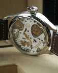 IWC Big Pilot Monopusher Le Petit Prince Blue 46mm case back movement