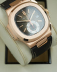 Patek Philippe Nautilus 5980R-001 left lug