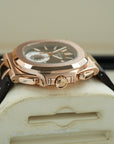 Patek Philippe Nautilus 5980R-001 right case crown