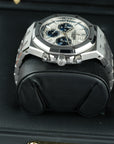 Audemars Piguet Royal Oak Chronograph Panda 38mm case crown pusher