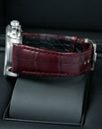 Audemars Piguet Code 11.59 Chronograph Burgundy case lug strap