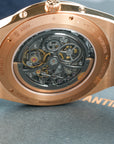 Vacheron Constantic Overseas Perpetual Calendar Ultra Thin Skeleton 4300V/220R-B642 case back open movement
