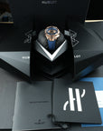 Hublot Big Bang Sang Bleu II King Gold Blue 45mm Box and Papers