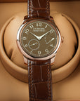 F.P. Journe Chronometre Souverain Havana lug case strap