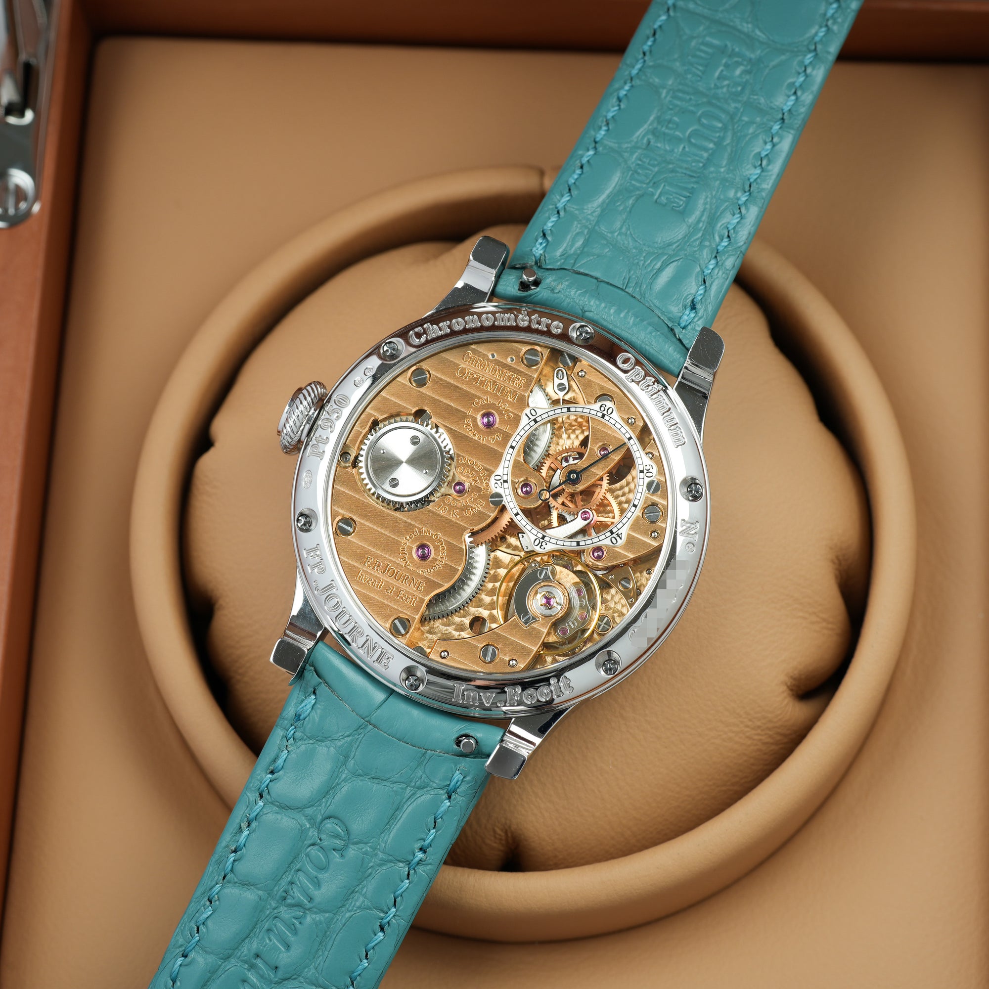 F.P. Journe Chronometre Optimum 40mm case movement