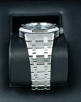 Audemars Piguet Royal Oak Ice Blue 50th 155550 lug case bracelet