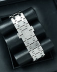 Audemars Piguet Royal Oak Ice Blue 50th 155550 lug case bracelet clasp