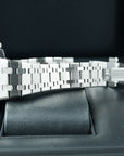 Audemars Piguet Royal Oak Ice Blue 50th 155550 lug case bracelet