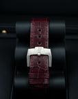 Audemars Piguet Code 11.59 Chronograph Burgundy case lug strap buckle