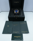 Audemars Piguet Code 11.59 Smoked Blue Dial Rose Gold 15210OR.OO.A028CR.01 full set booklets warranty card