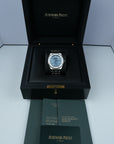 Audemars Piguet Royal Oak Ice Blue 50th 155550 full set