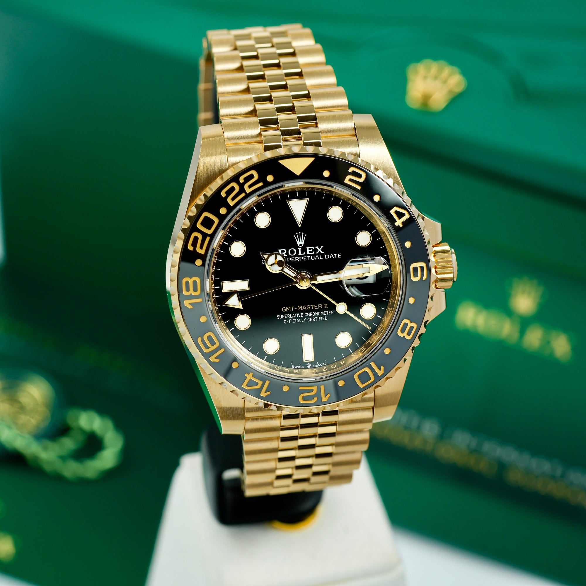 Rolex GMT-Master II 126718GRNR front