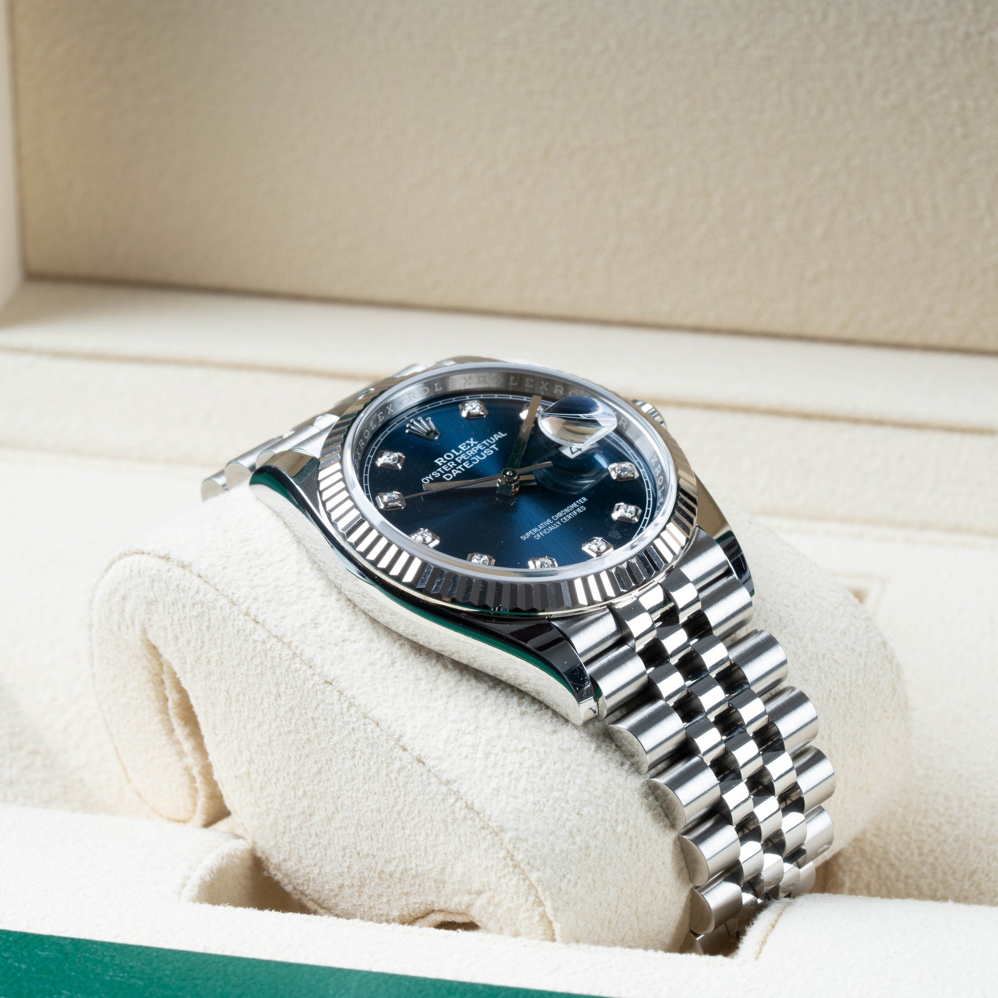 Rolex Datejust Blue Diamond 36mm