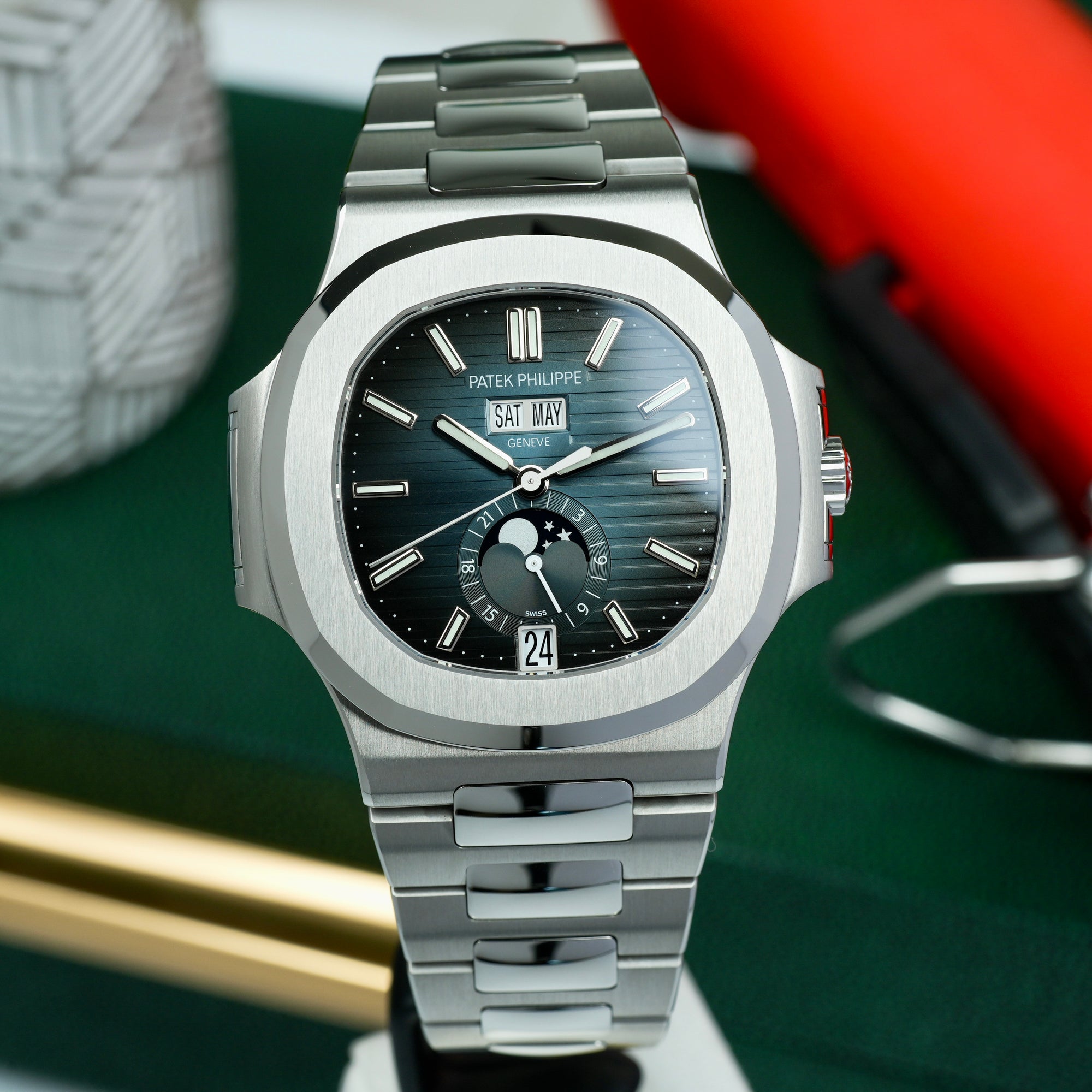 Patek Philippe Nautilus 5726/1A-014 front