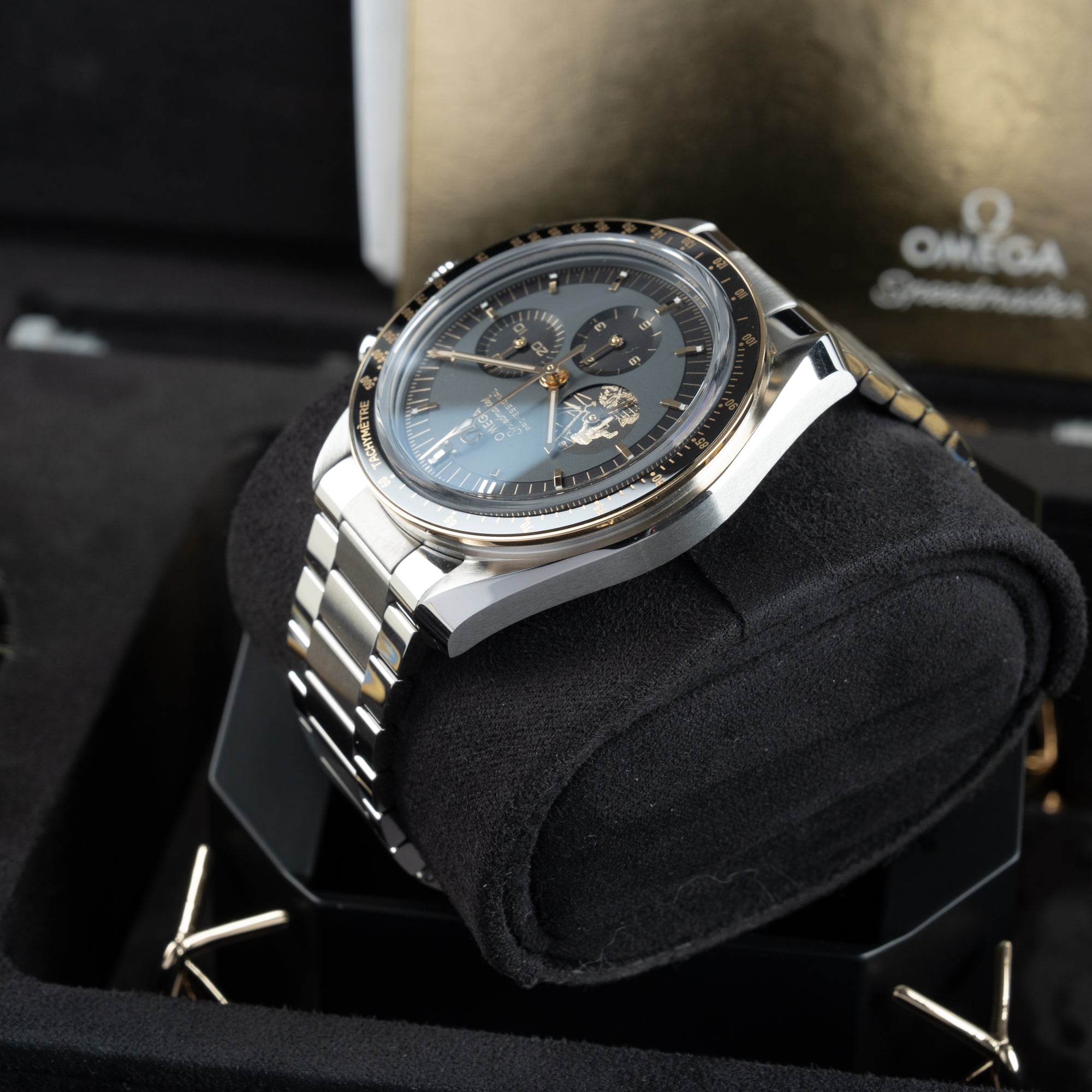 Omega Speedmaster Apollo 11 50th Anniversary Side View