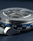 MB&F M.A.D. 1 Editions Blue 42mm Numerals Closeup