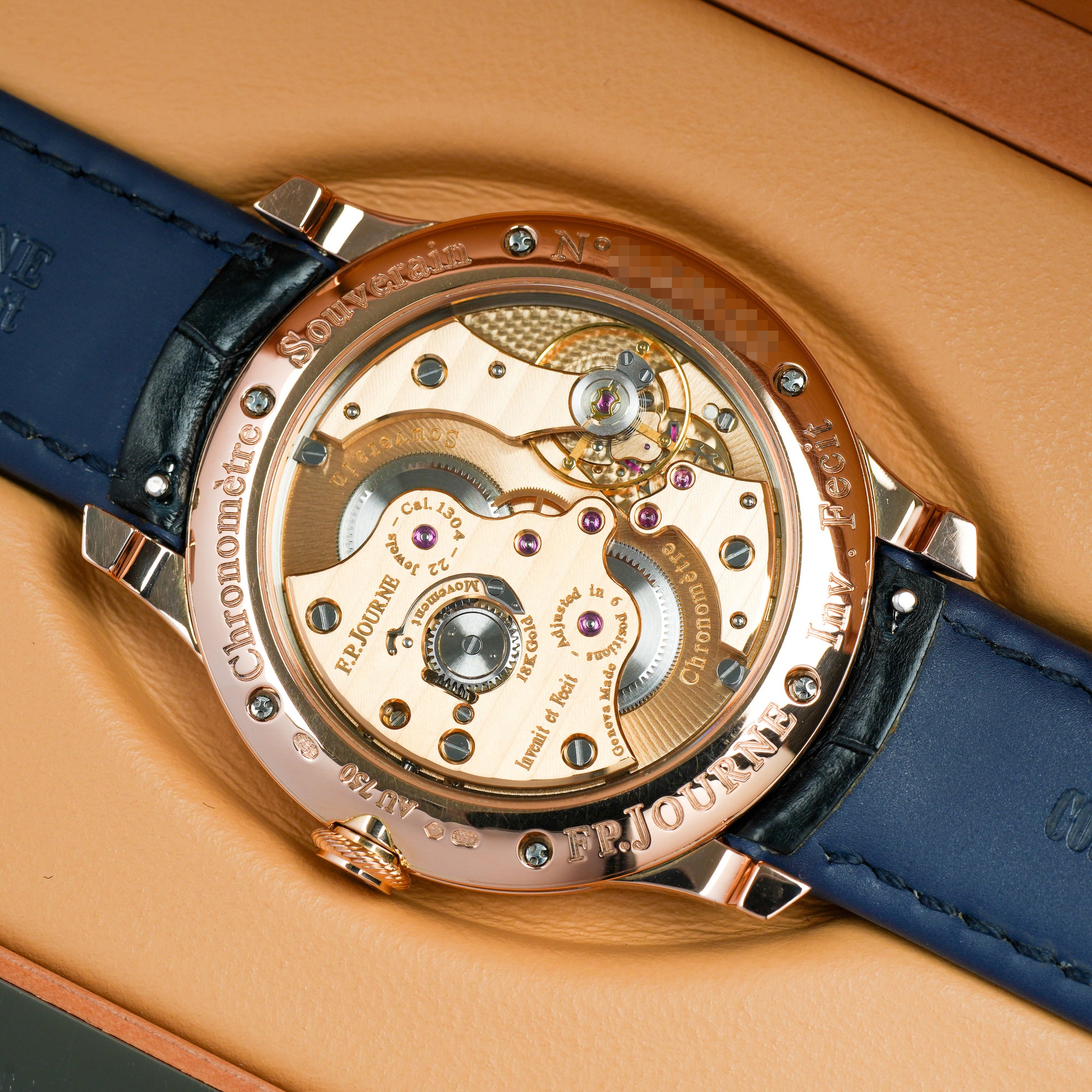 F.P. Journe Chronomètre Souverain CS 40mm movement caseback