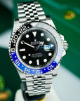 Rolex GMT-Master II Batgirl 126710BLNR Jubilee 40mm front