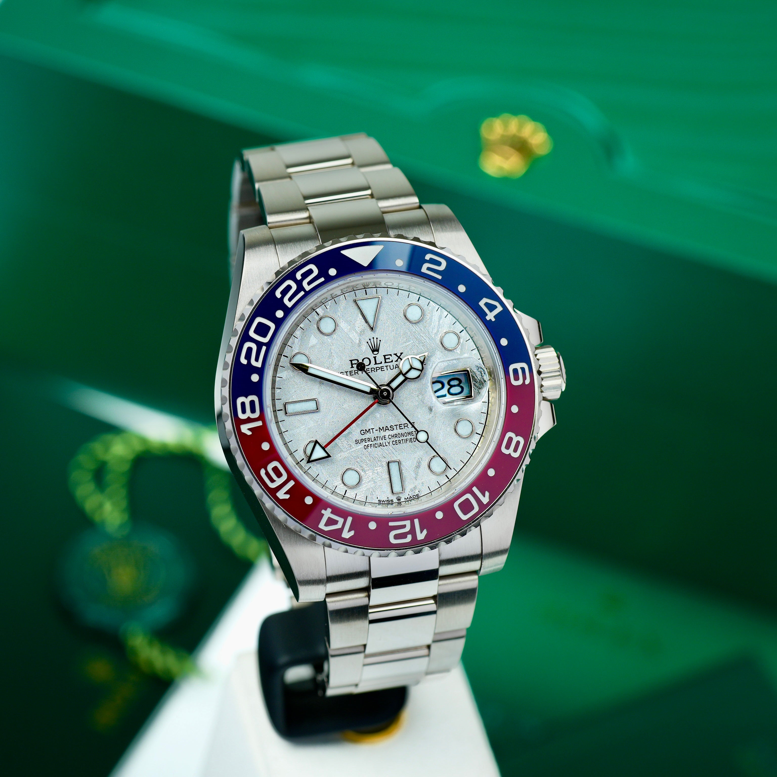 Rolex GMT-Master II 126719BLRO Meteorite 40mm – JJ Timepiece Co