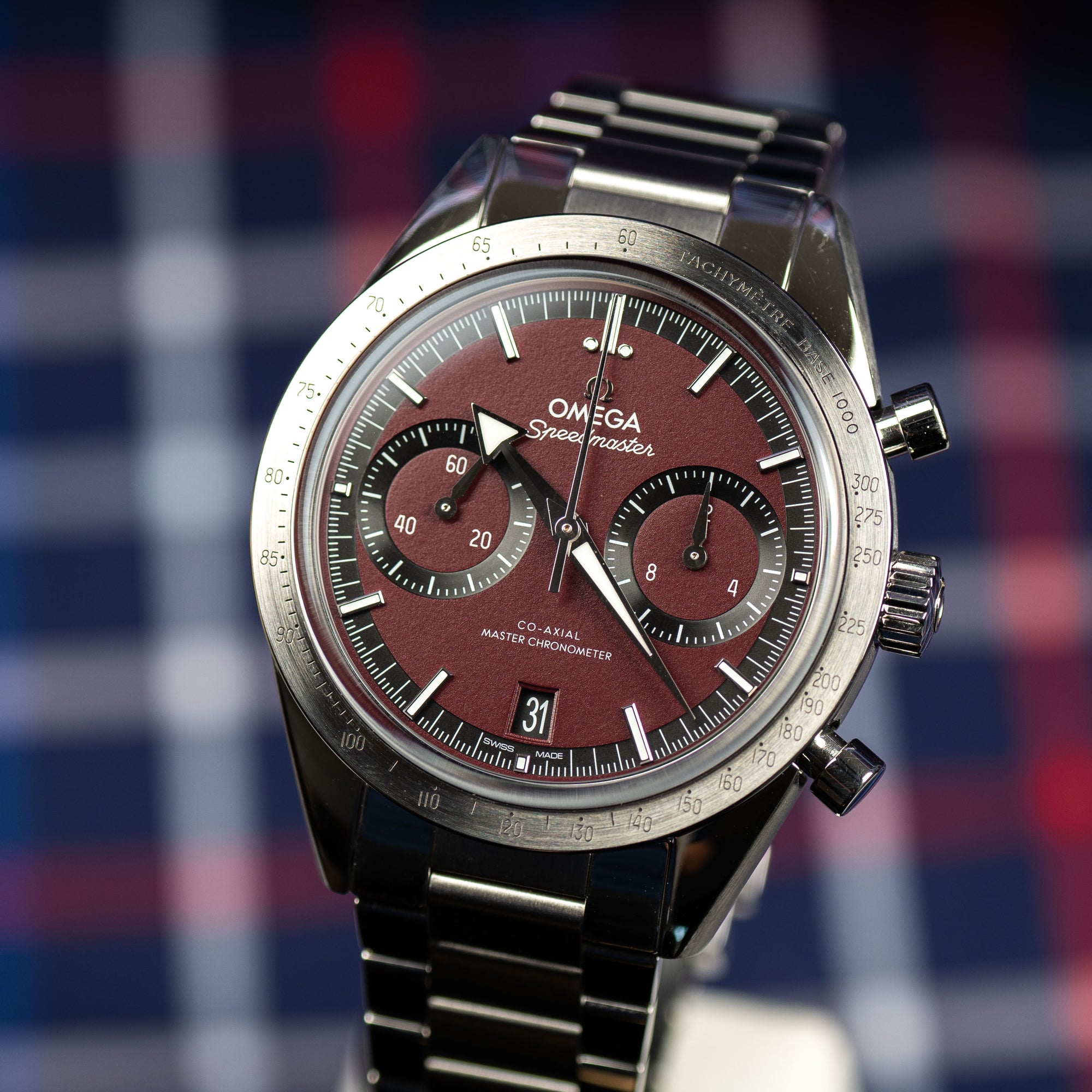 Omega Speedmaster 57 Red High Resolution