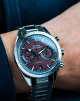 Omega Speedmaster 57 Red On the Wrist