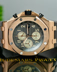 AP Royal Oak Offshore 42mm Gold Gray Front