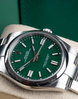 Rolex Oyster Perpetual Green 41