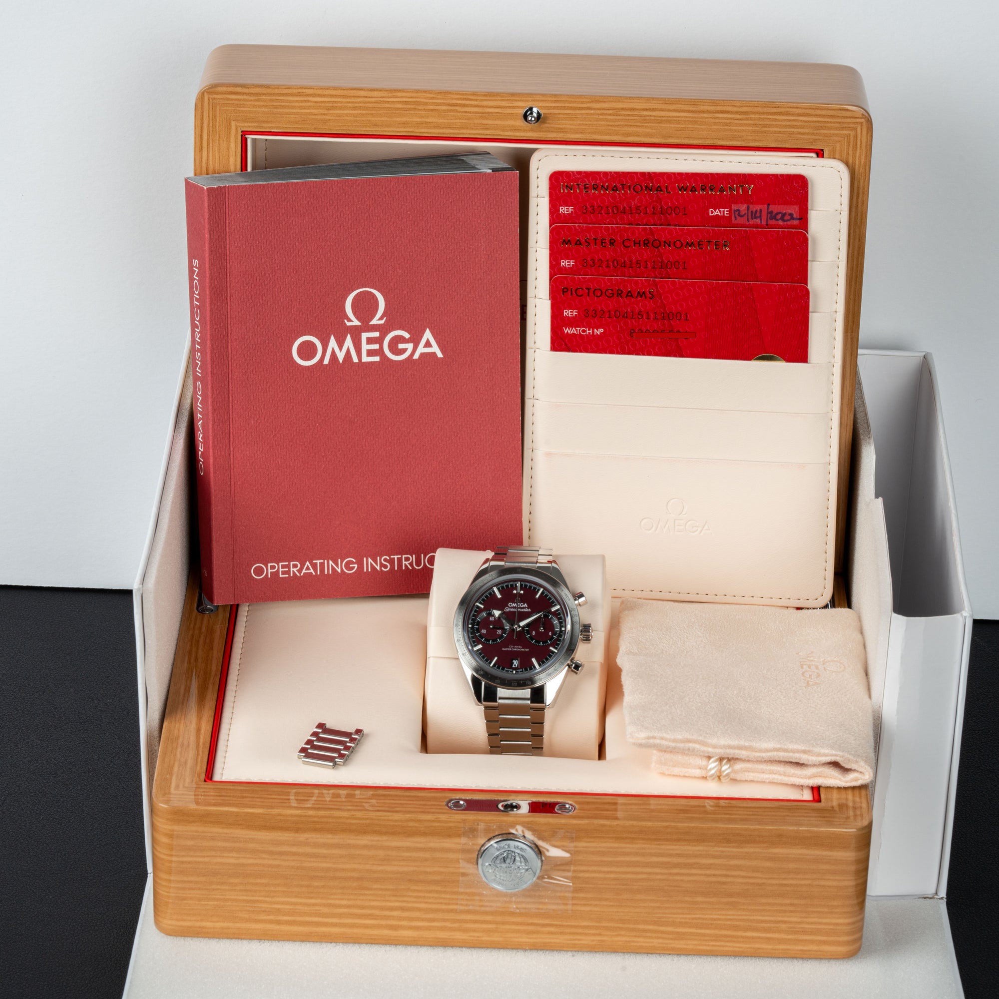 Omega Speedmaster 57 Red Box &amp; Papers