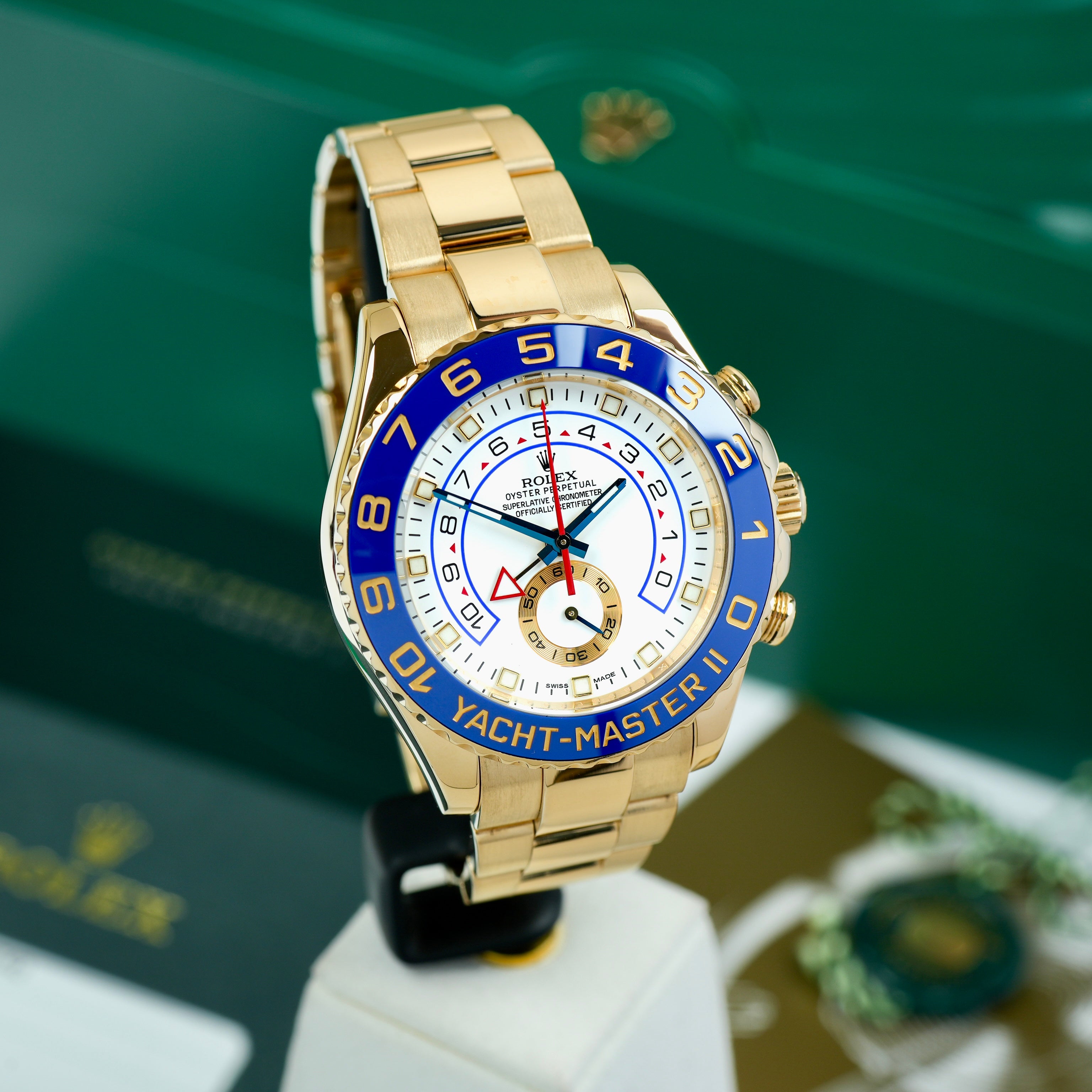 Rolex Yacht-Master II Yellow Gold 116688 44mm – JJ Timepiece Co