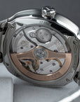 H. Moser & Cie Streamliner Smoked Salmon Dial 40mm movement upclose