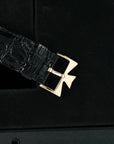 Vacheron Constantin Historiques American 1921 40mm front case rose gold strap black buckle