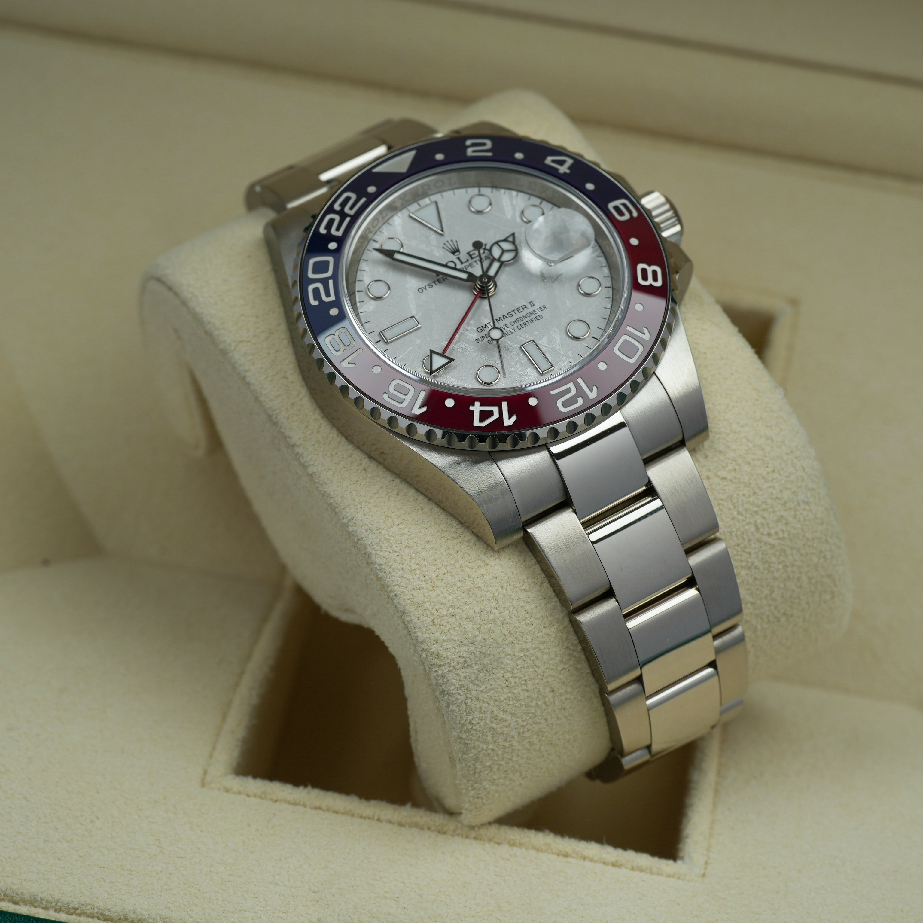 Rolex GMT-Master II 126719BLRO Meteorite 40mm – JJ Timepiece Co