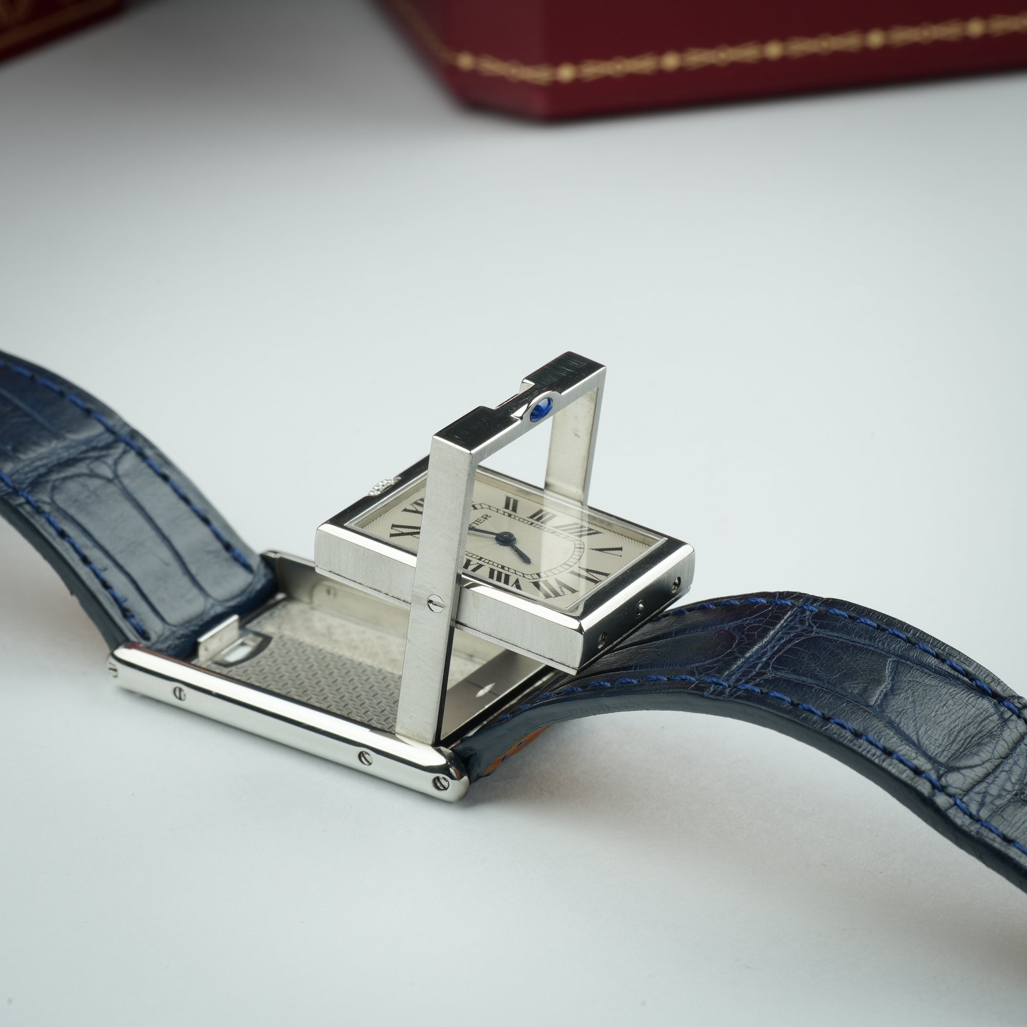 Cartier Tank Basculante Mecanique 2390 Opened High Resolution