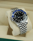 Rolex GMT-Master II Batgirl 126710BLNR Jubilee 40mm right upper lug