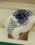 Rolex GMT-Master II Batgirl 126710BLNR Jubilee 40mm right lower lug