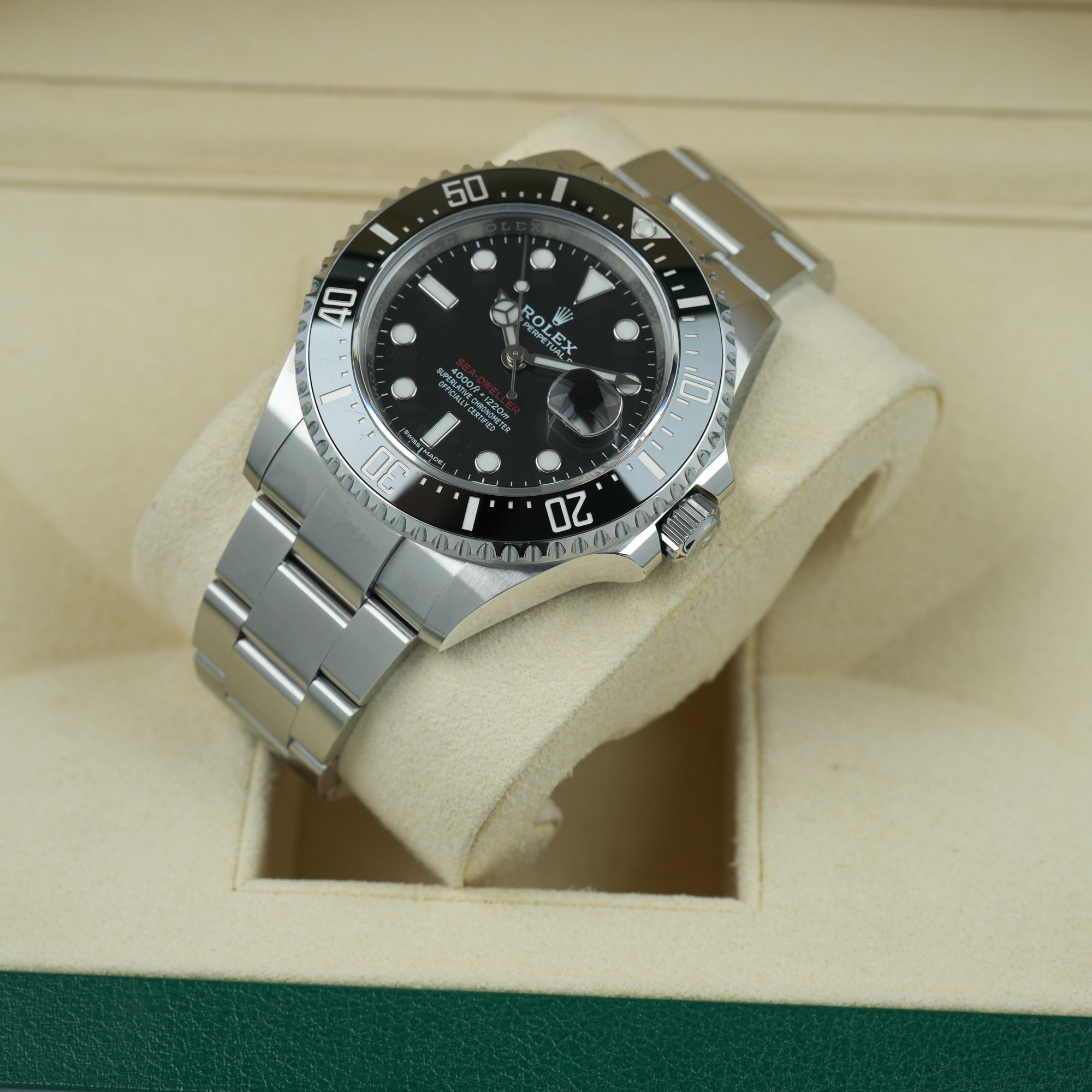 Rolex Sea-Dweller 126600 lug case lower right