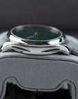 H. Moser & Cie. Endeavour Lime Green 40mm side view