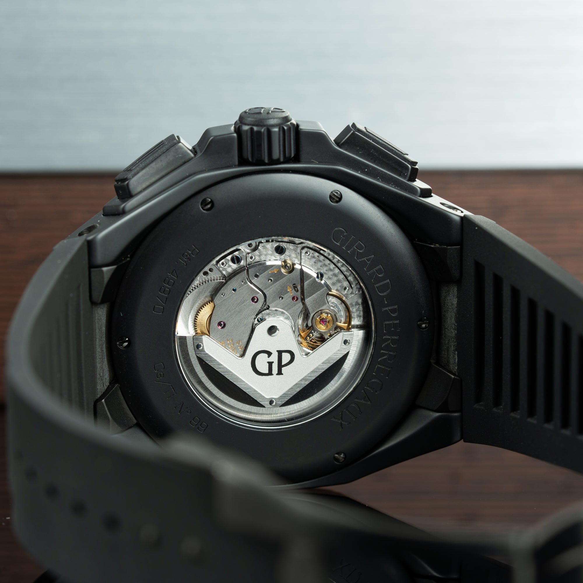 Girard Perregaux Chrono Hawk 44mm Open Caseback