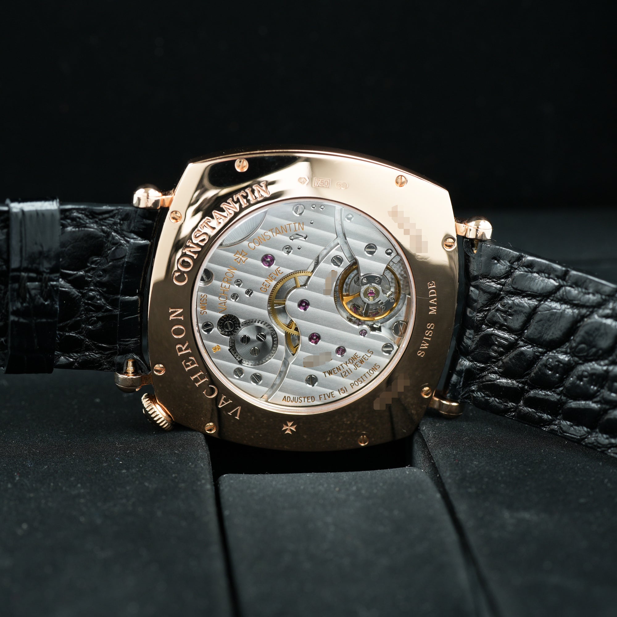 Vacheron Constantin Historiques American 1921 40mm front case rose gold caseback movement