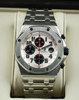 AP Royal Oak Offshore 42mm Panda Front View