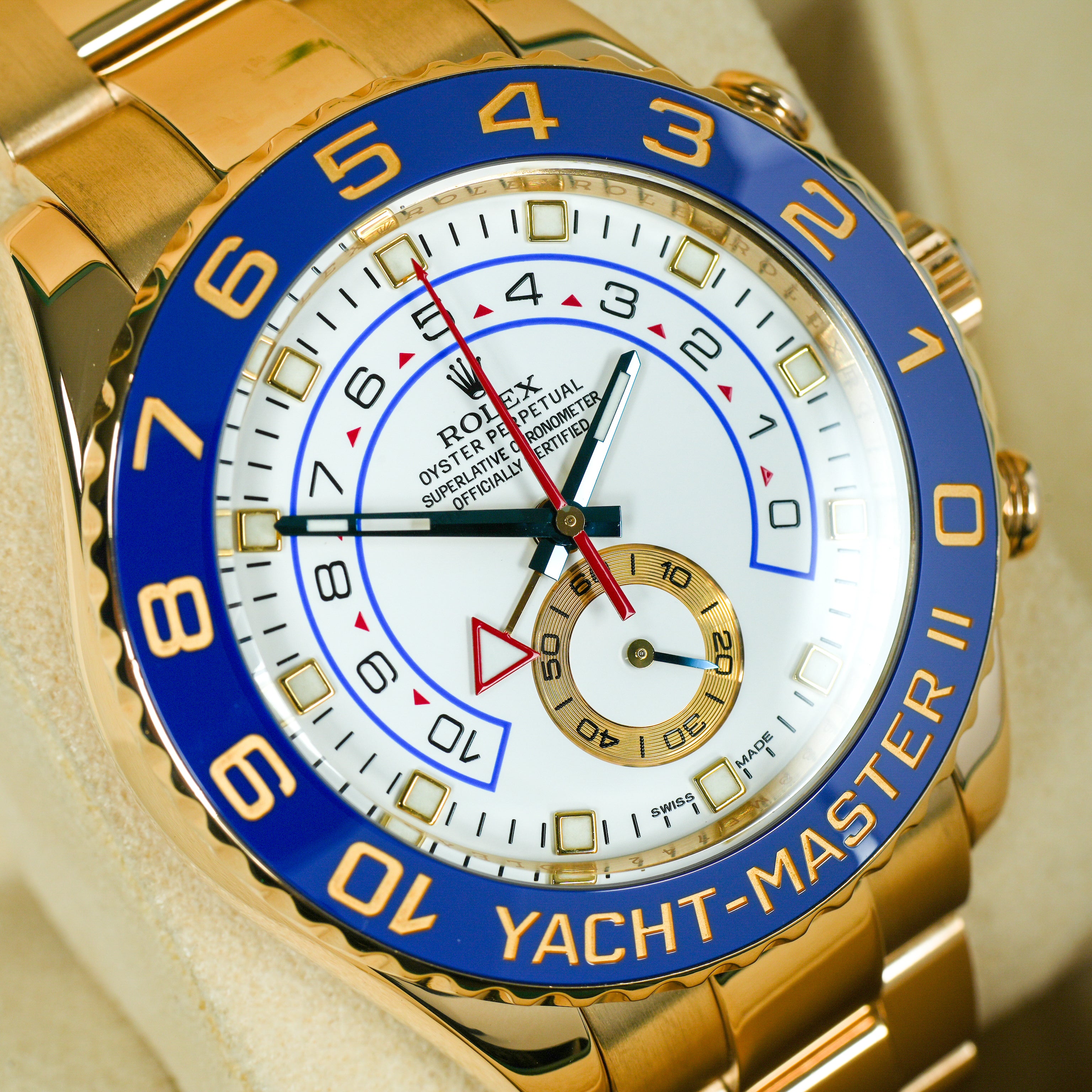 Rolex Yacht-Master II Yellow Gold 116688 44mm – JJ Timepiece Co